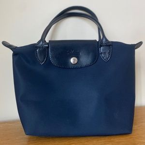 Longchamp Le Pliage Mini with defects, PRICE FIRM, Y2K Les Planètes collection
